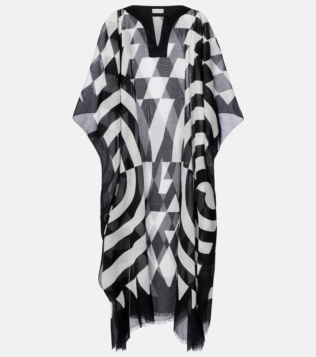 Bedruckter Kaftan aus Baumwolle | Dries Van Noten