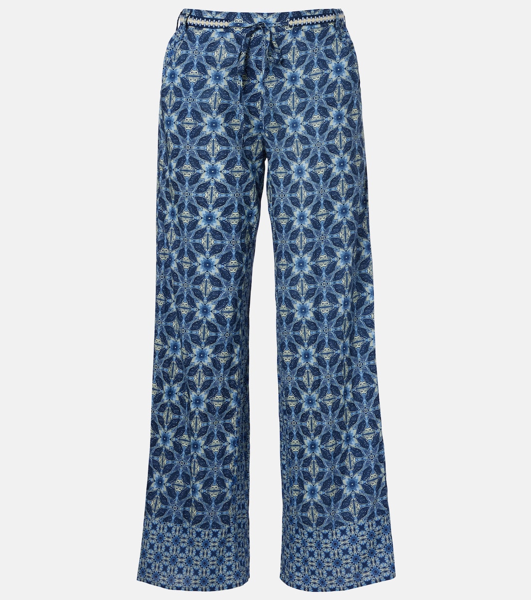 Pantalon ample Kendra imprimé en coton | Velvet