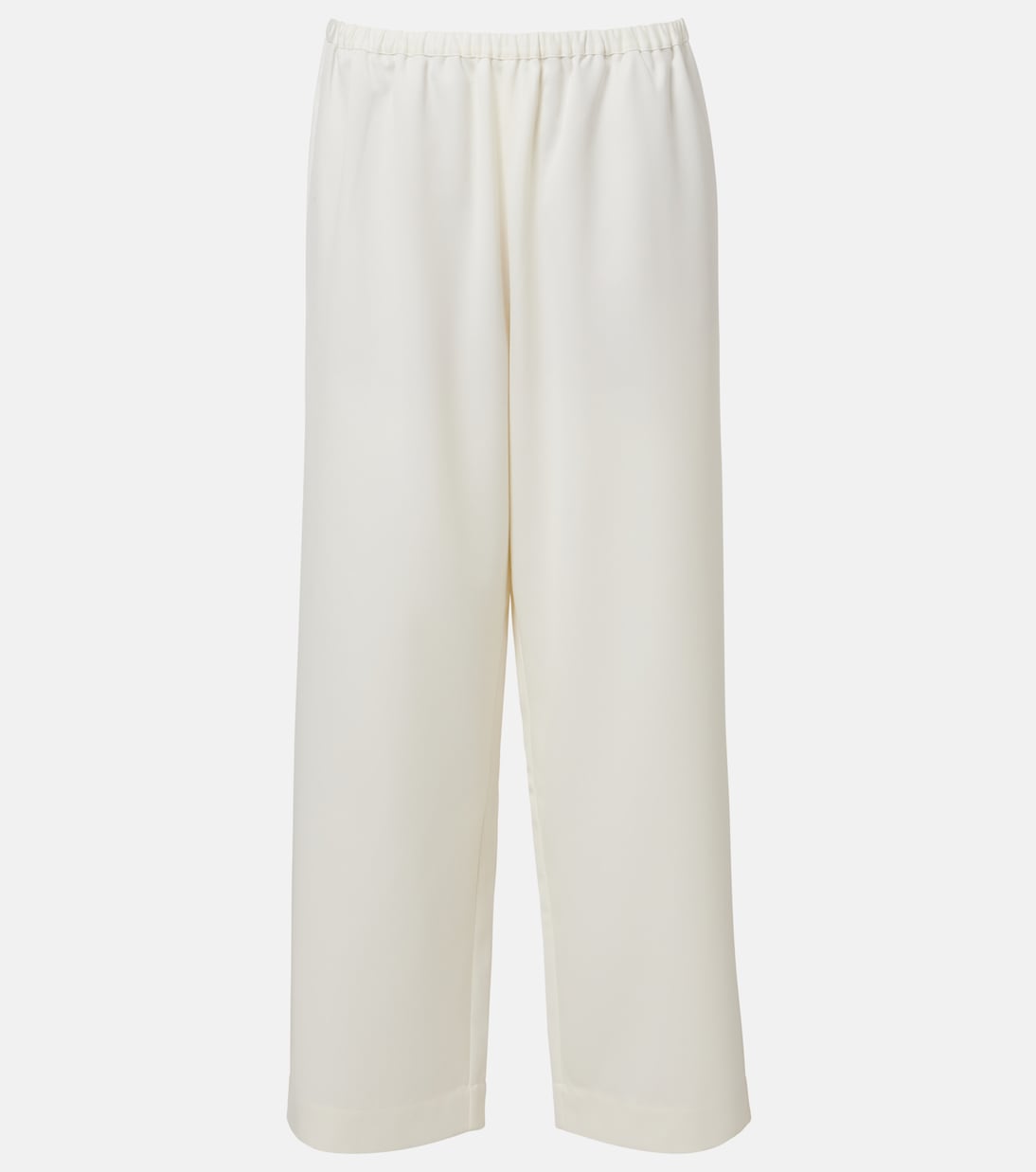 Wool-blend cropped wide-leg pants | Róhe