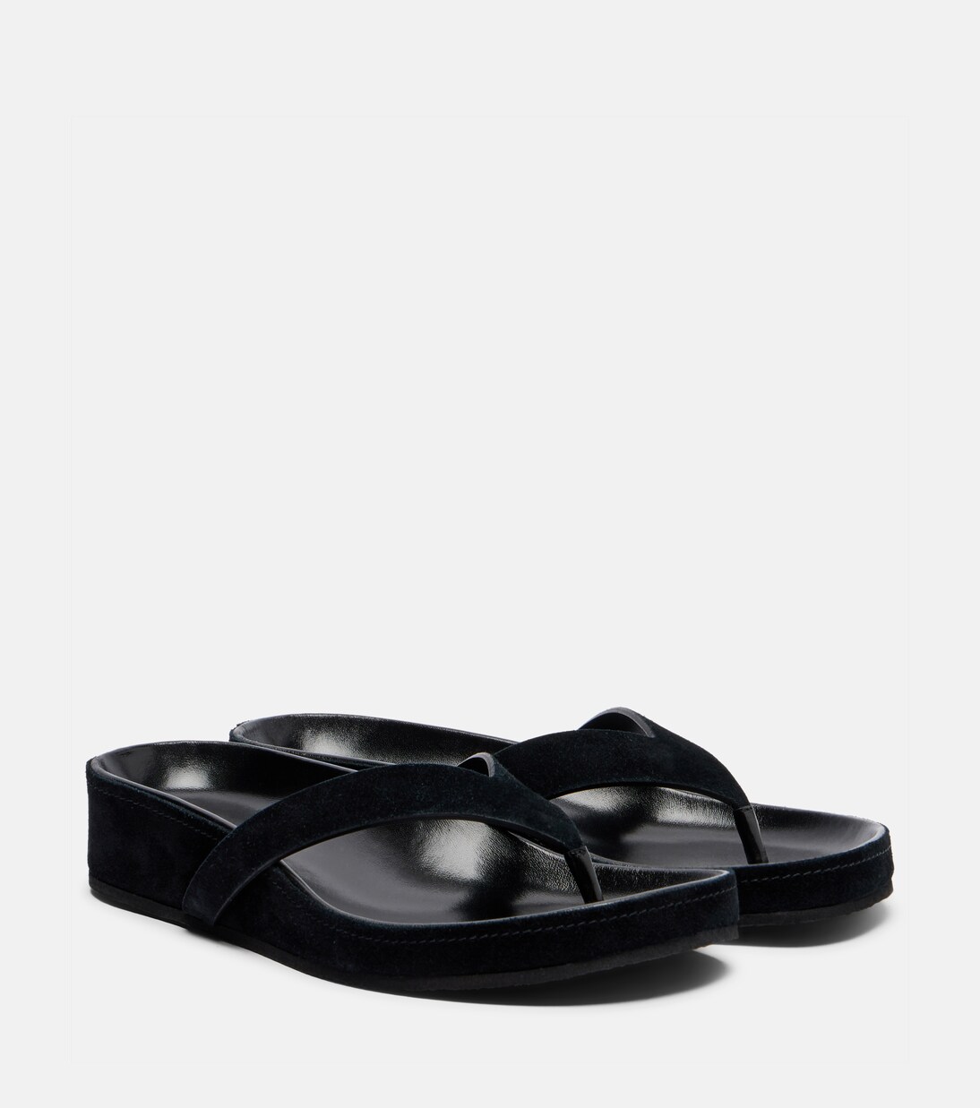 Suede thong sandals | Phoebe Philo