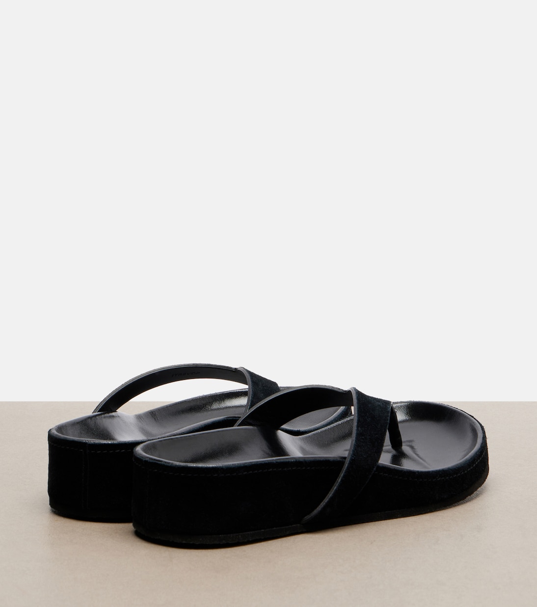 Suede thong sandals | Phoebe Philo