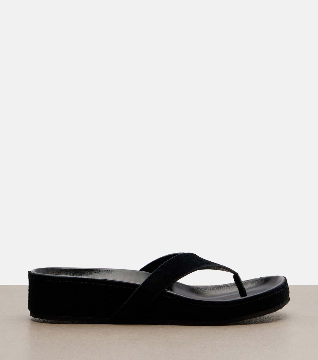 Suede thong sandals | Phoebe Philo