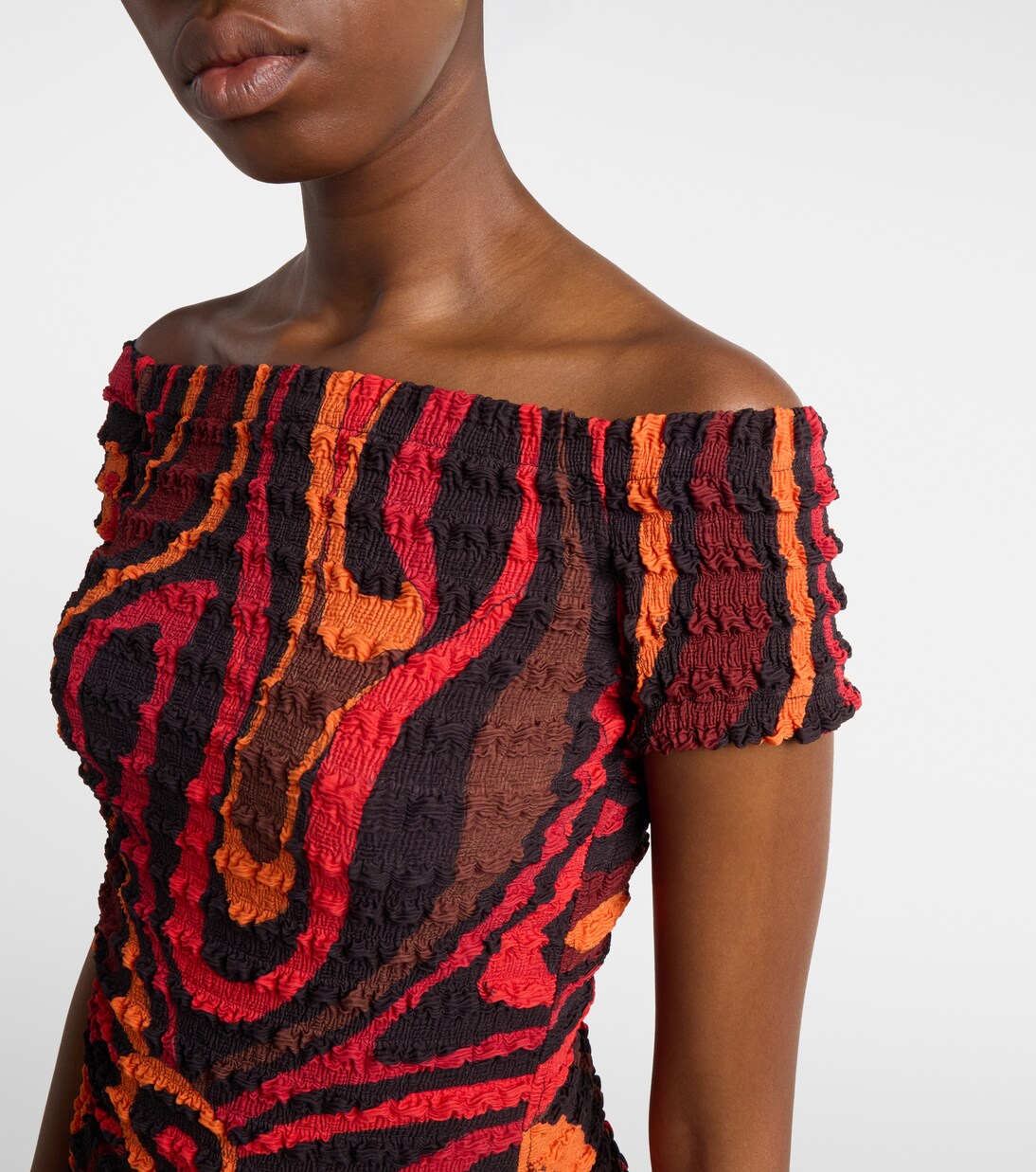 Crop top Marmo fruncido | Pucci