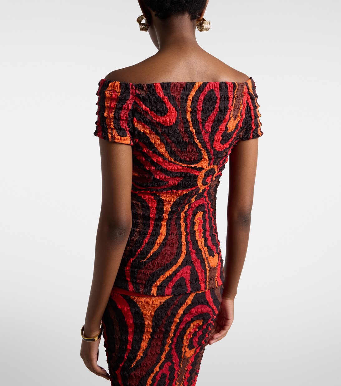 Crop top Marmo fruncido | Pucci