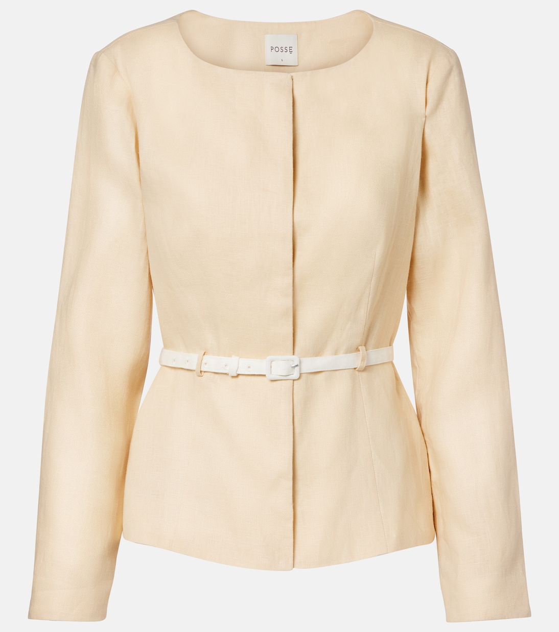 Pamela belted linen jacket | Posse