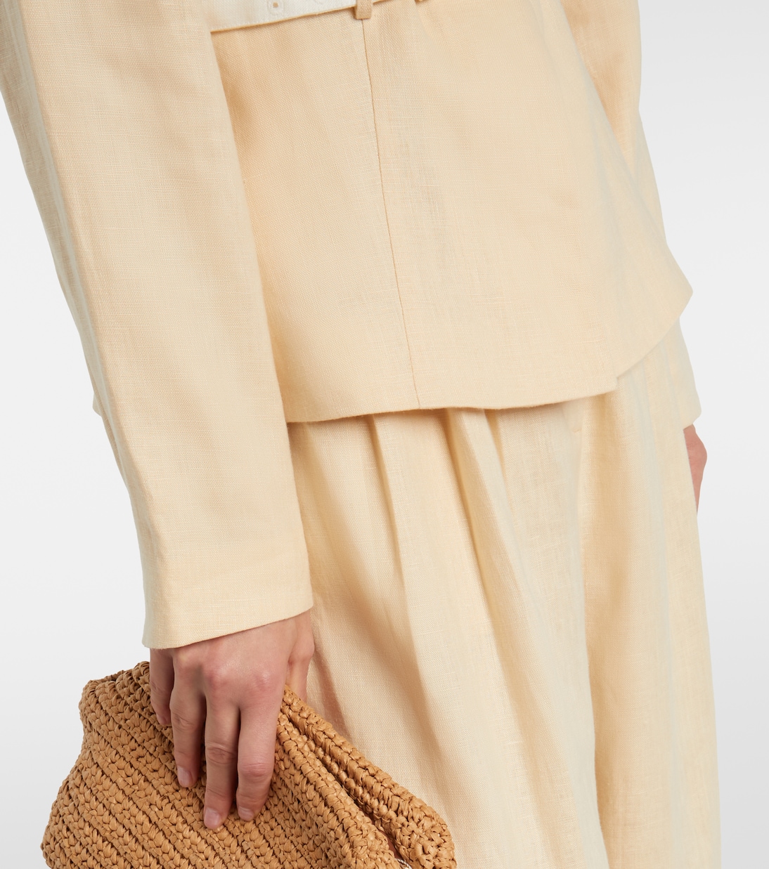 Pamela belted linen jacket | Posse