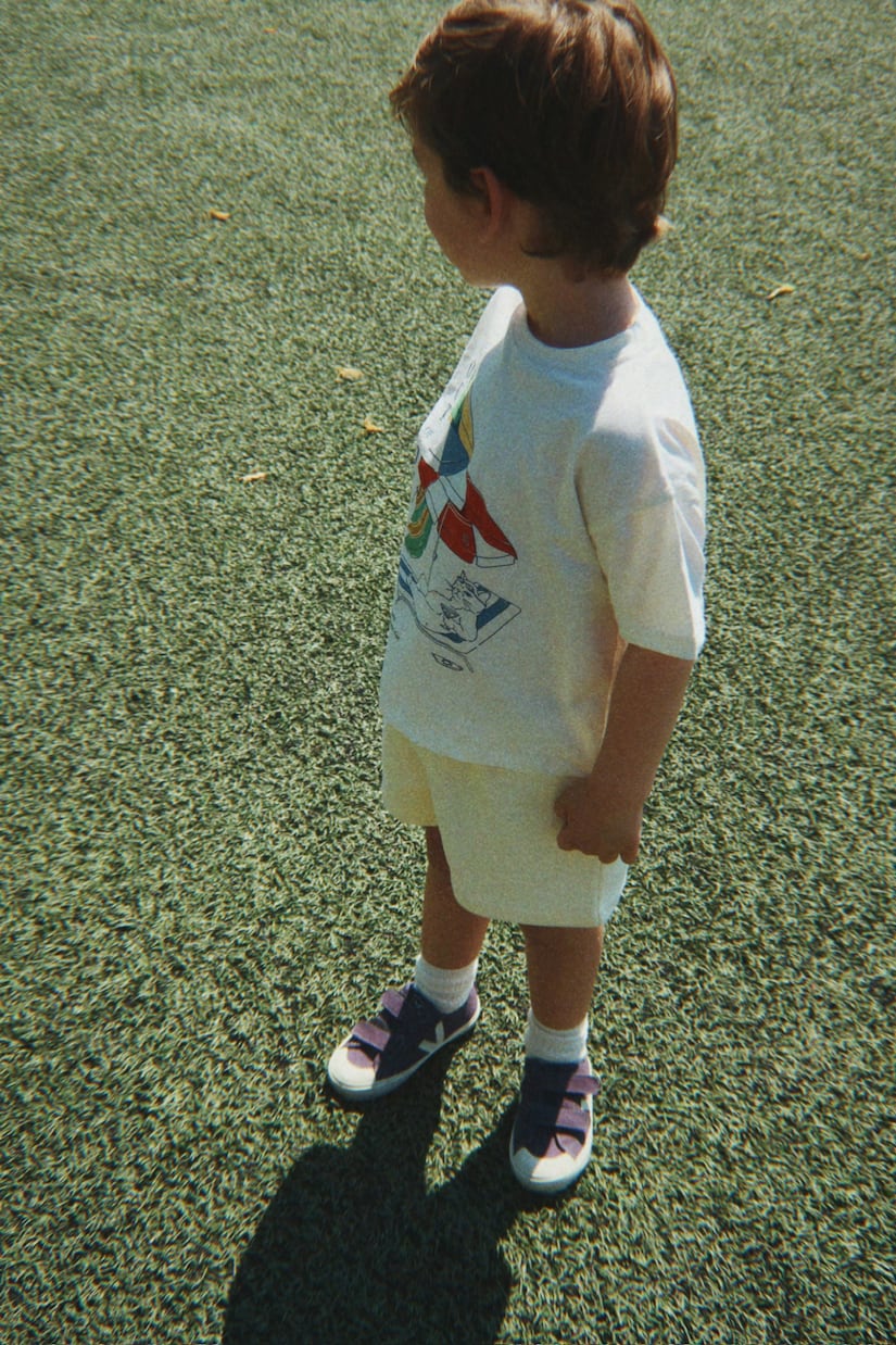 T-Shirt Famo aus Baumwoll-Jersey | Konges Sløjd