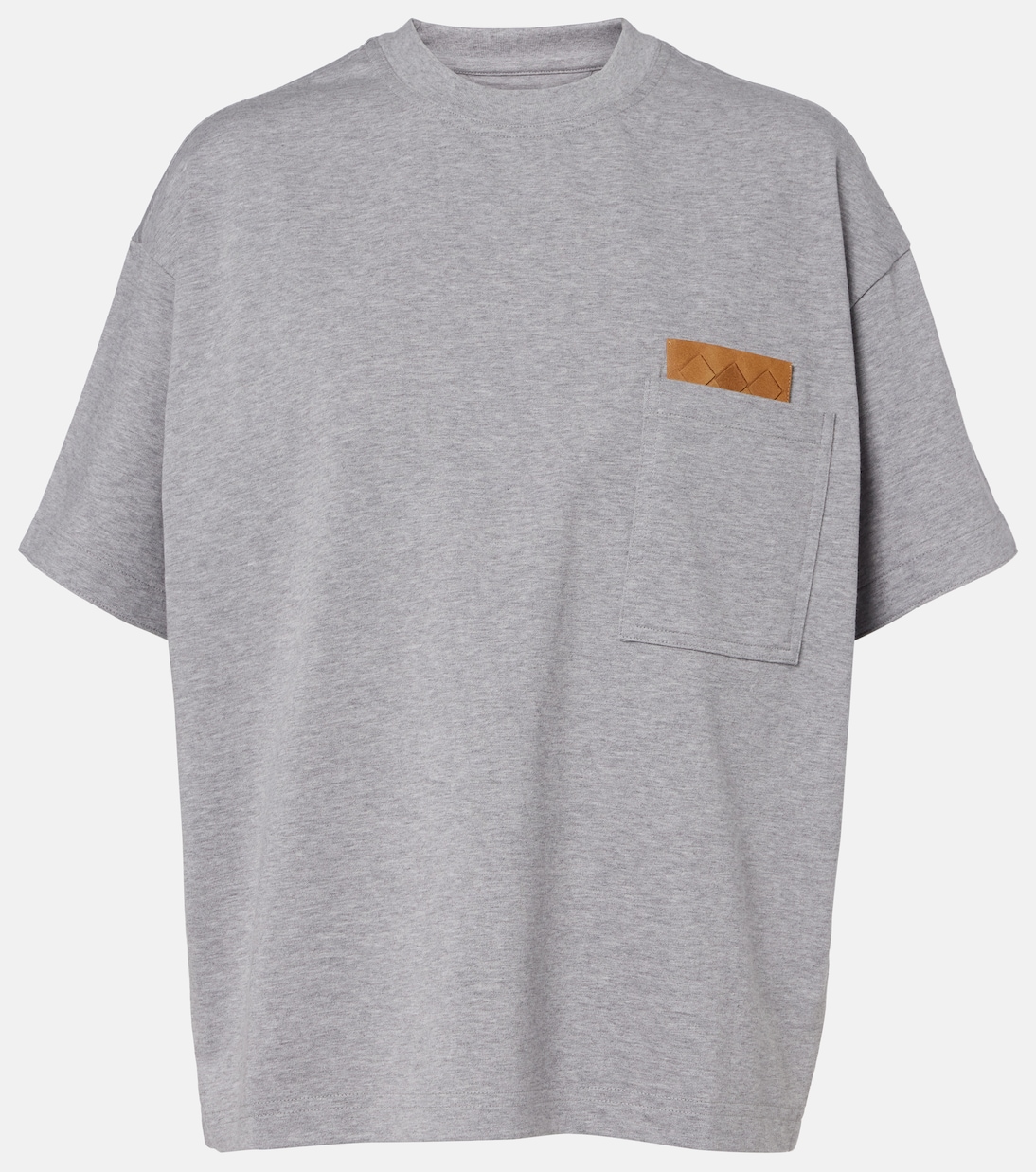 Intrecciato cotton-blend jersey T-shirt | Bottega Veneta