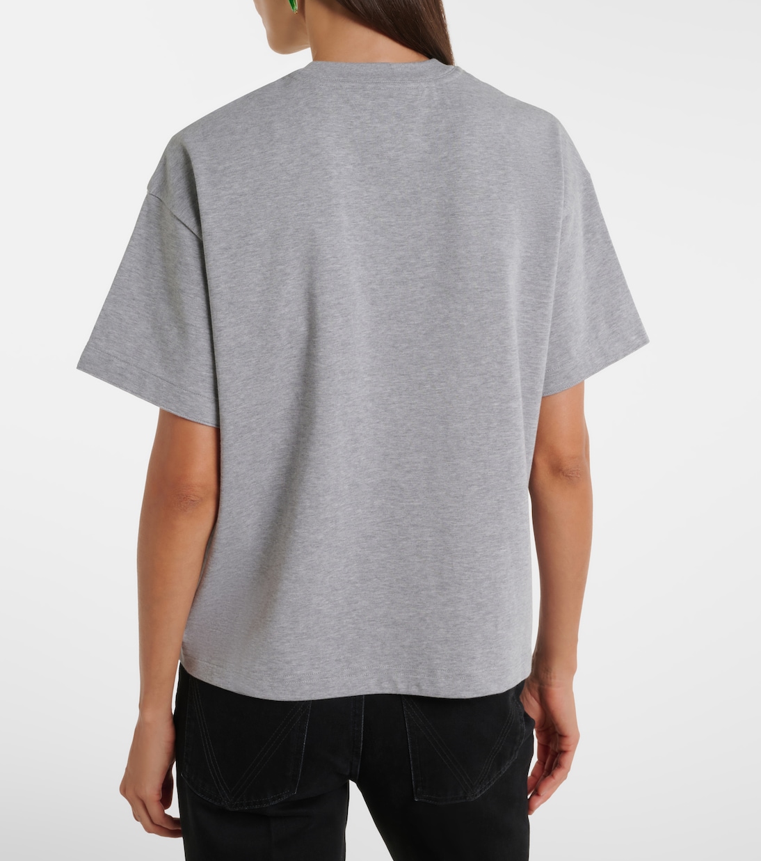 Intrecciato cotton-blend jersey T-shirt | Bottega Veneta