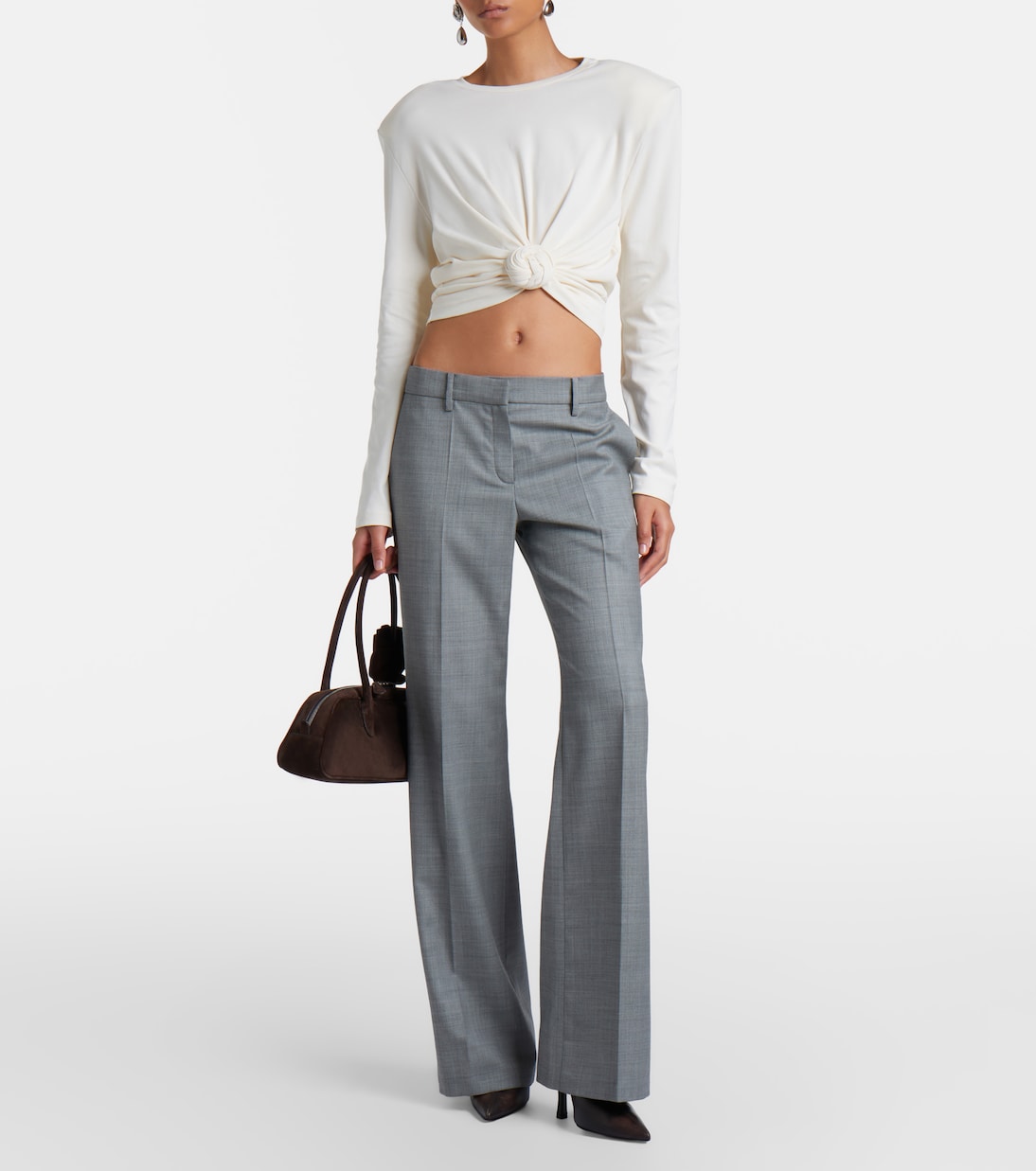Wool straight pants | Magda Butrym