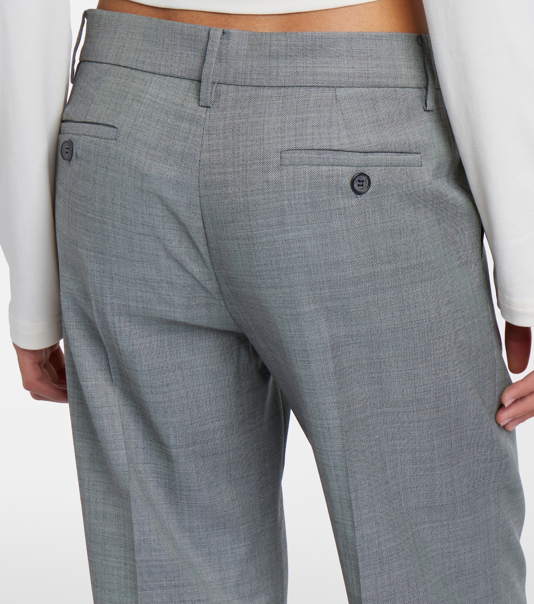Wool straight pants | Magda Butrym