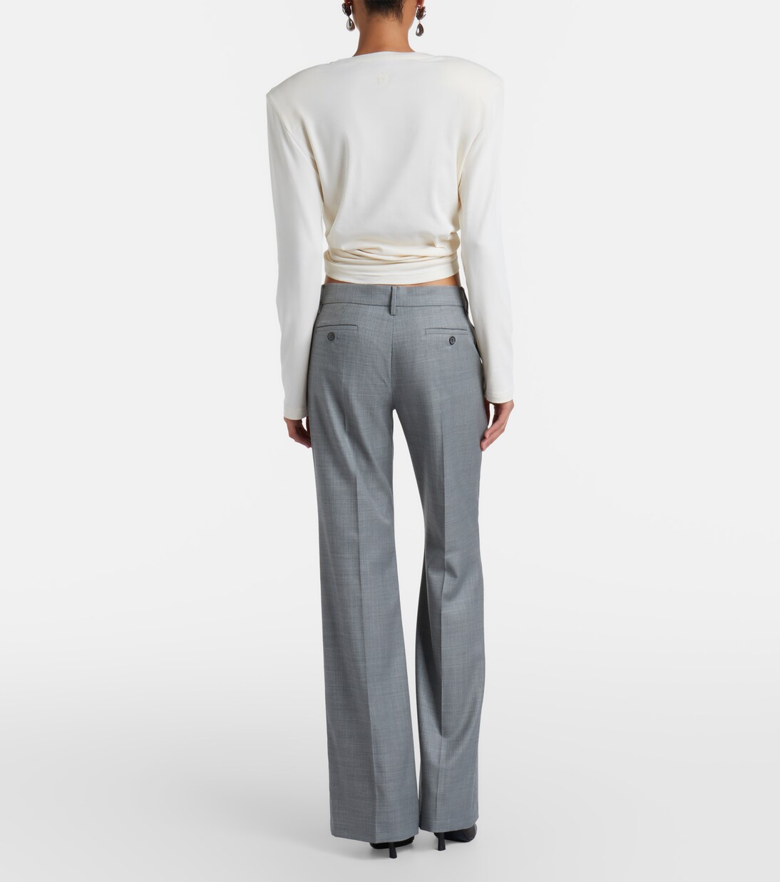 Wool straight pants | Magda Butrym
