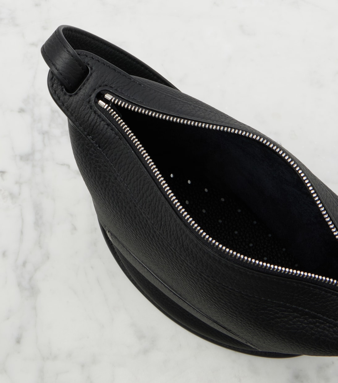 Pin Twist leather shoulder bag | Delvaux