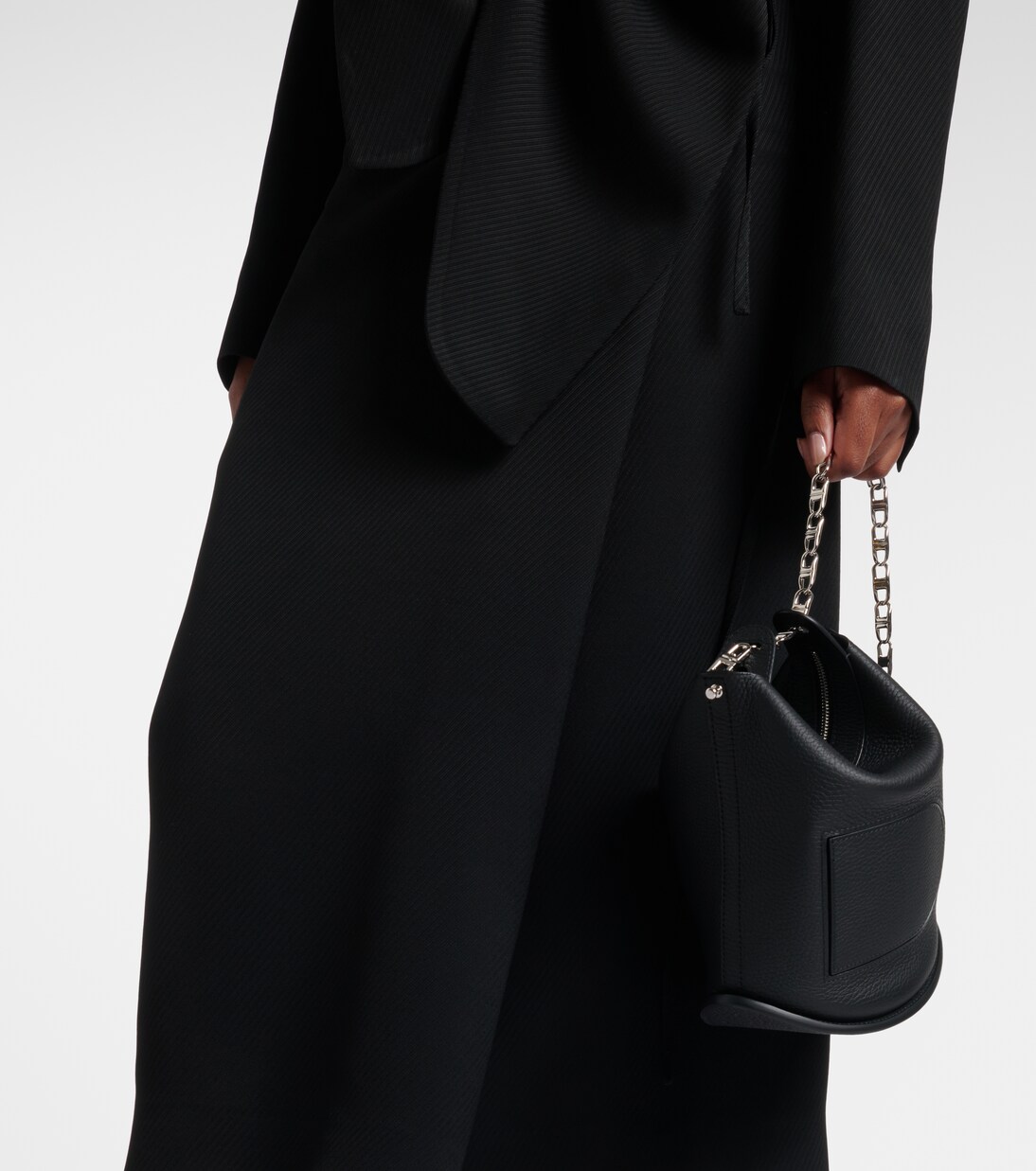 Pin Twist leather shoulder bag | Delvaux