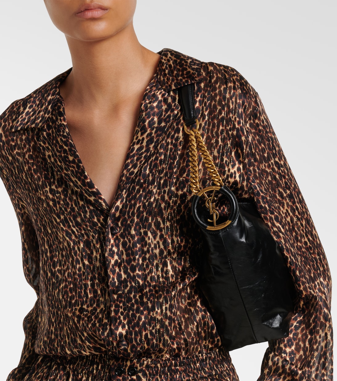 Sac Hortense Small en cuir | Saint Laurent