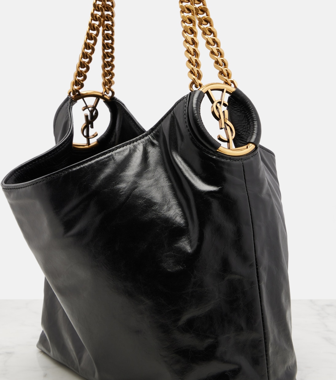 Sac Hortense Small en cuir | Saint Laurent