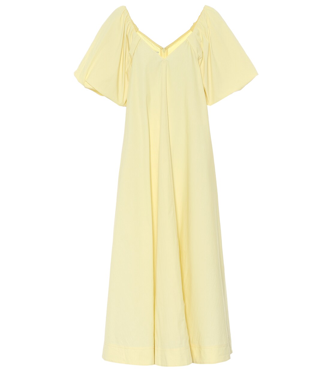 Robe midi en coton mélangé | CO
