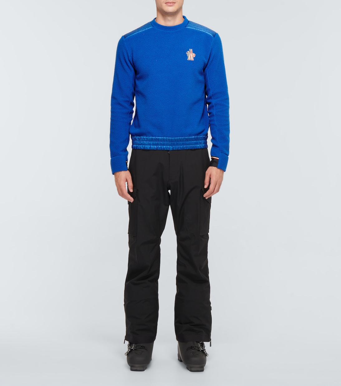 Fleece logo sweatshirt | Moncler Grenoble