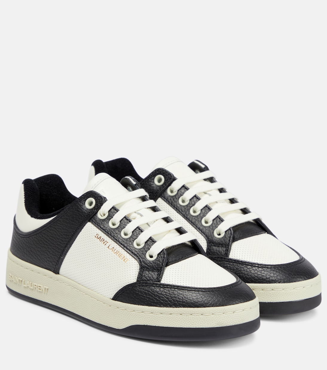 SL/61 leather sneakers | Saint Laurent