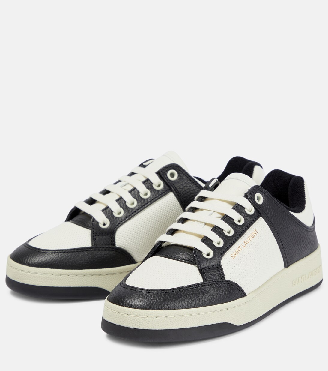 SL/61 leather sneakers | Saint Laurent