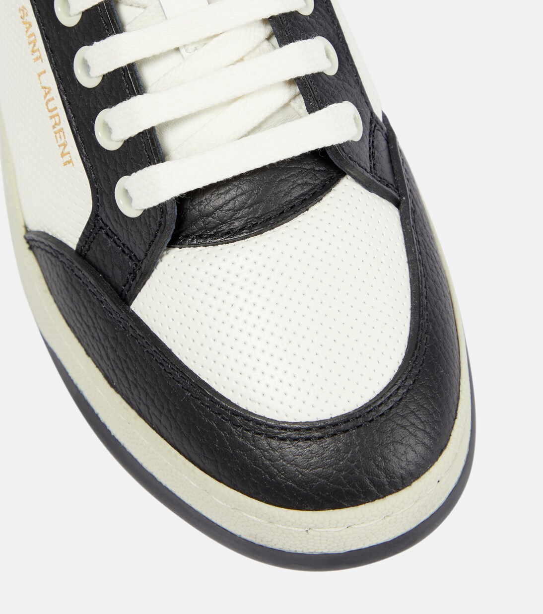 SL/61 leather sneakers | Saint Laurent