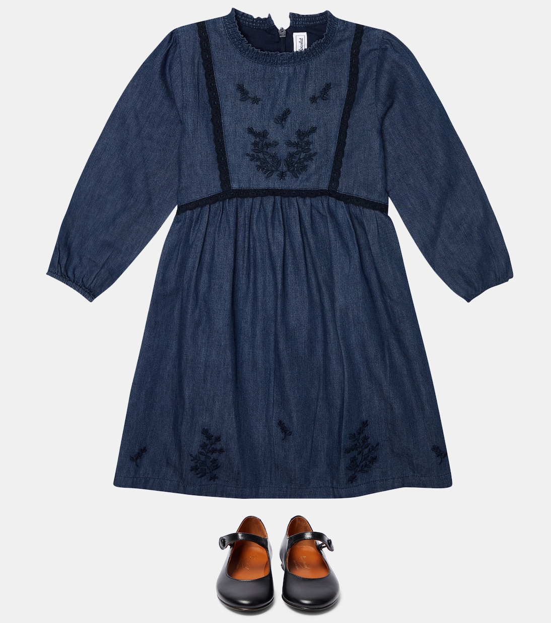 Robe brodée en coton | Tartine et Chocolat