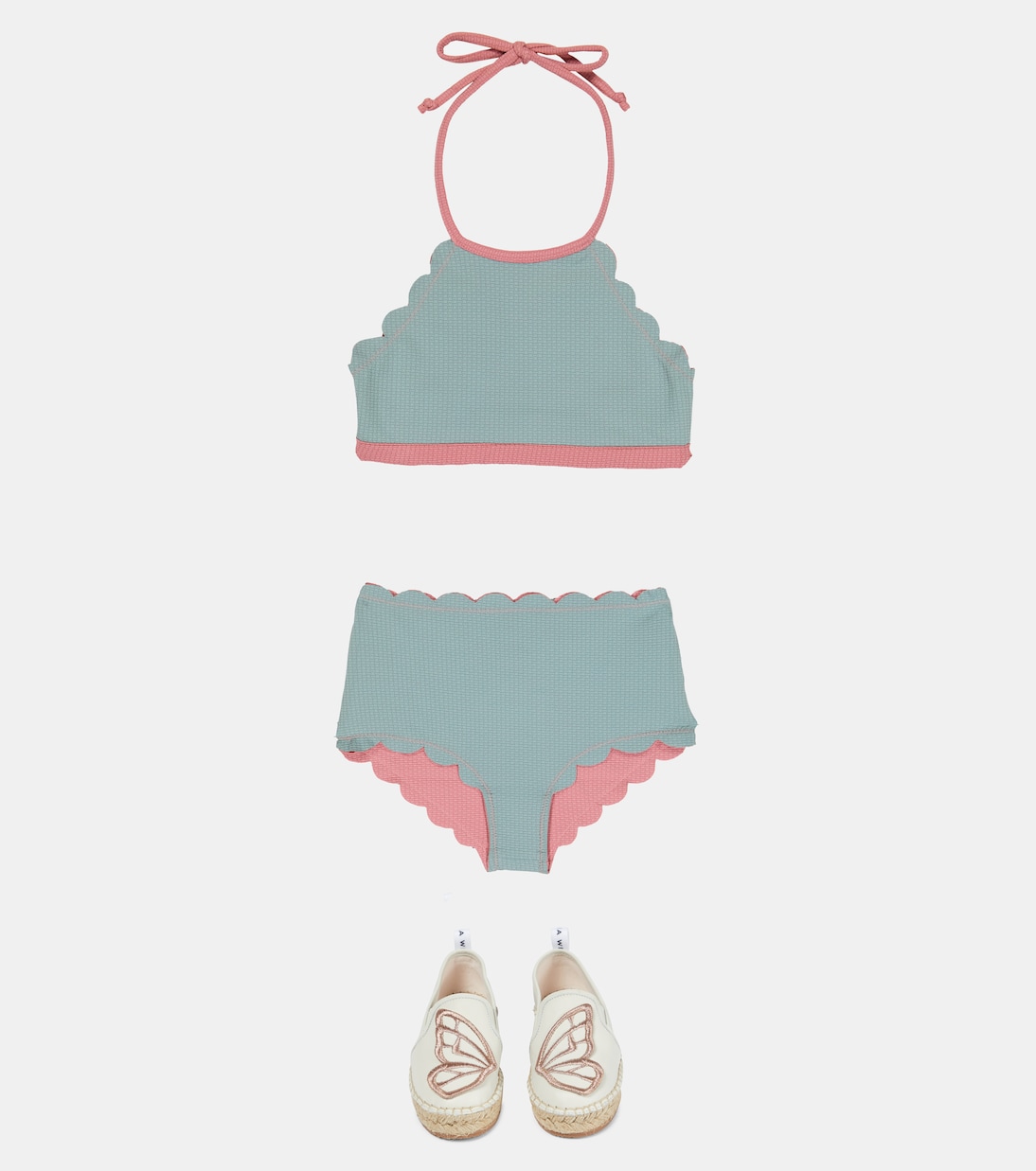 Slip bikini reversibili Palm Springs | Marysia Bumby