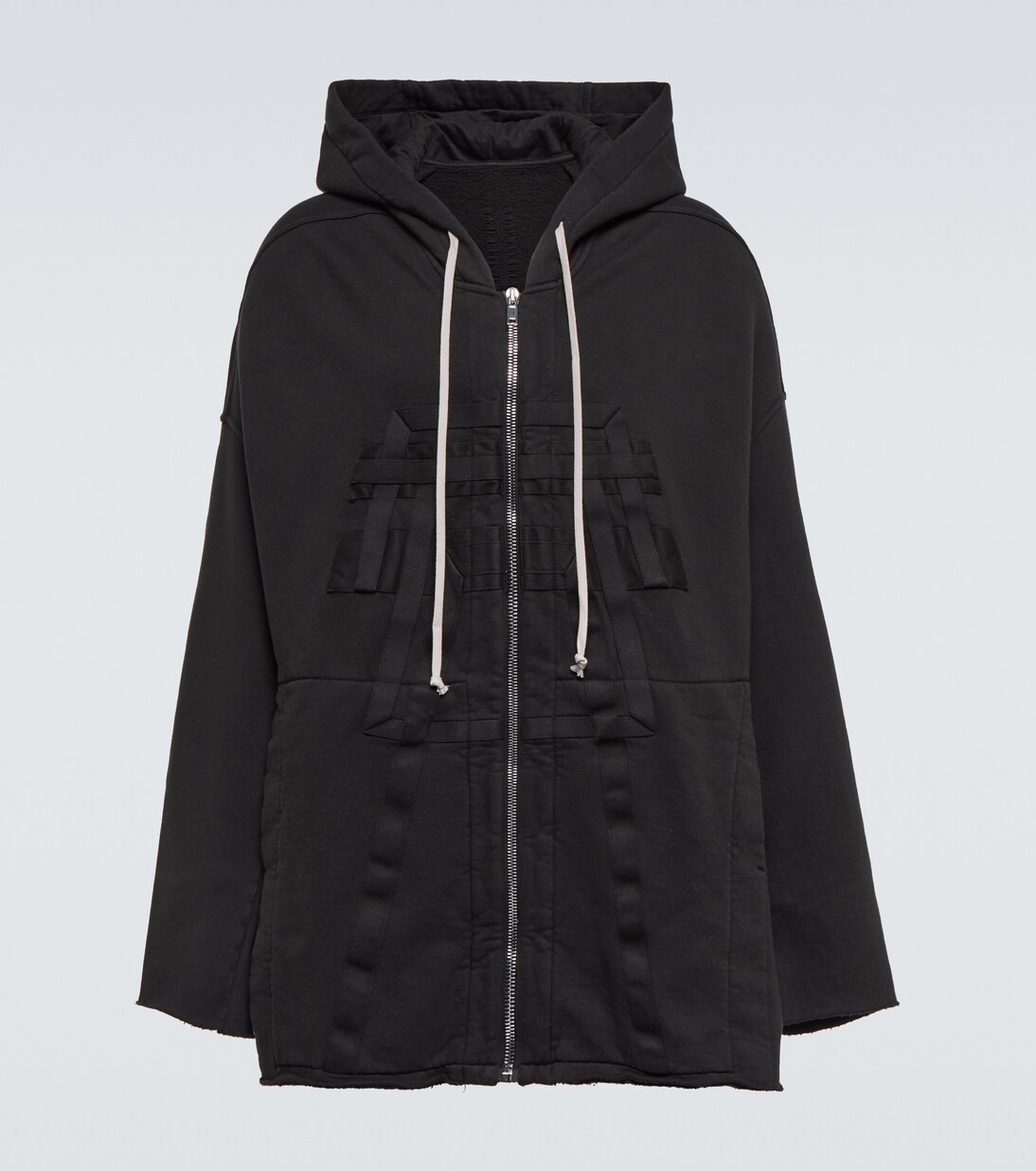 Zip-up cotton hoodie | Rick Owens
