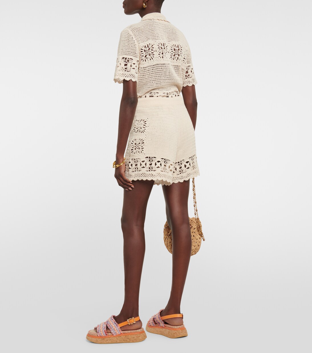 Shorts Chintz aus Häkelstrick | Zimmermann