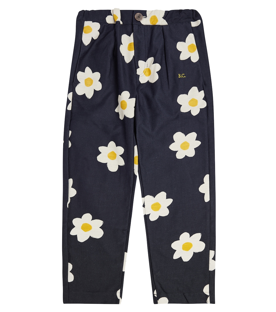Floral cotton pants | Bobo Choses