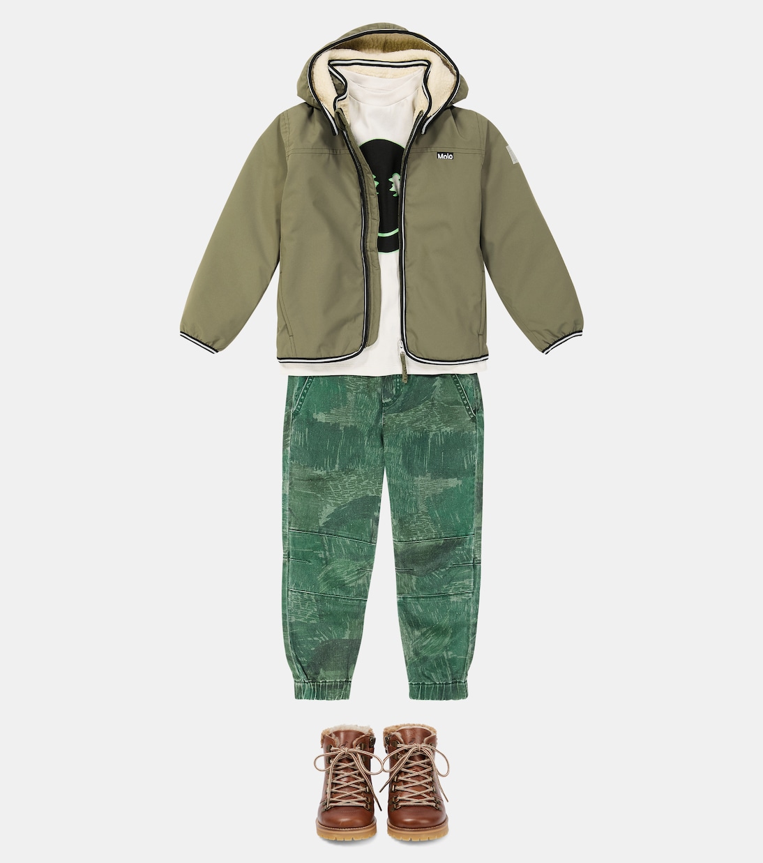 Felpa Rube in cotone con stampa | Molo