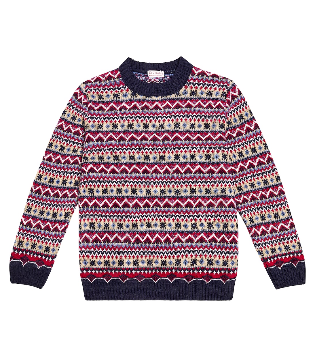 Mirlo Fair Isle wool-blend sweater | La Coqueta