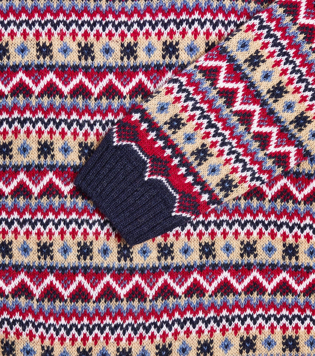 Mirlo Fair Isle wool-blend sweater | La Coqueta