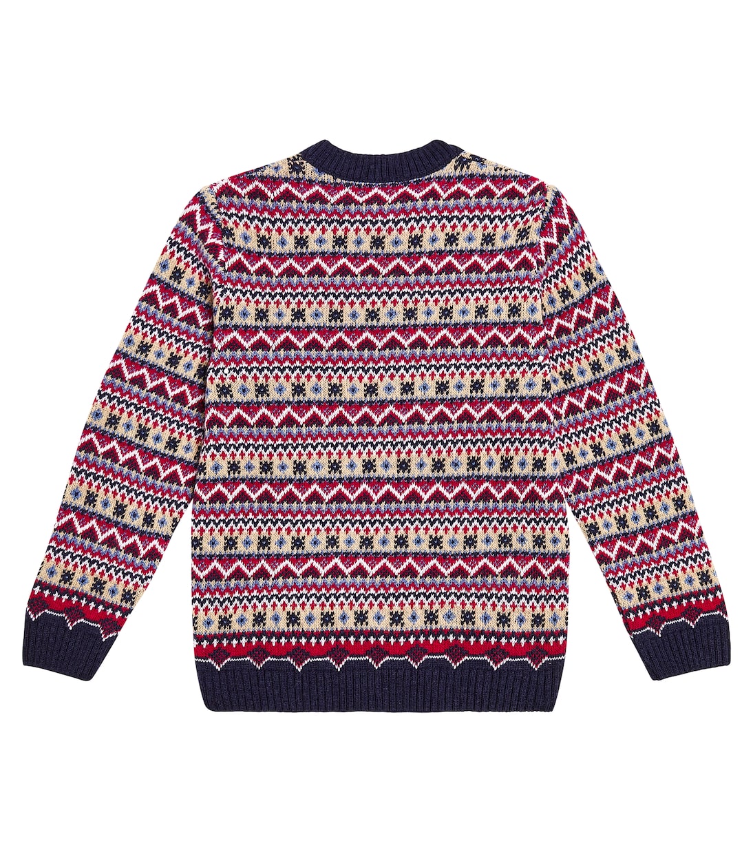 Mirlo Fair Isle wool-blend sweater | La Coqueta