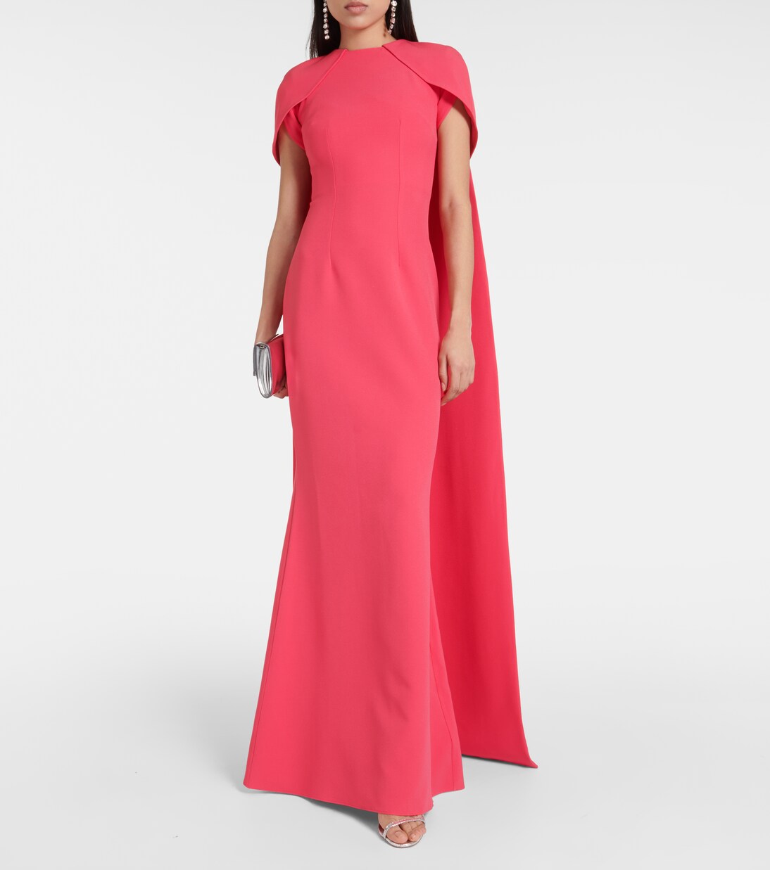 Ginkgo caped gown | Safiyaa