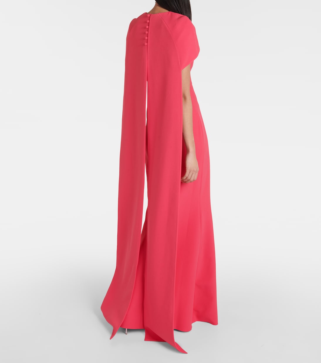 Ginkgo caped gown | Safiyaa