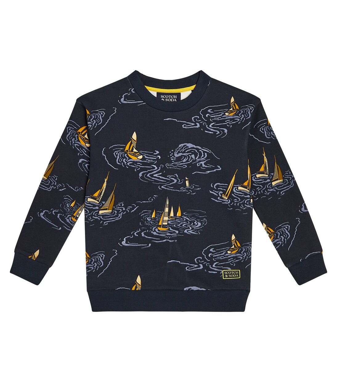 Bedrucktes Sweatshirt aus Baumwolle | Scotch & Soda Kids