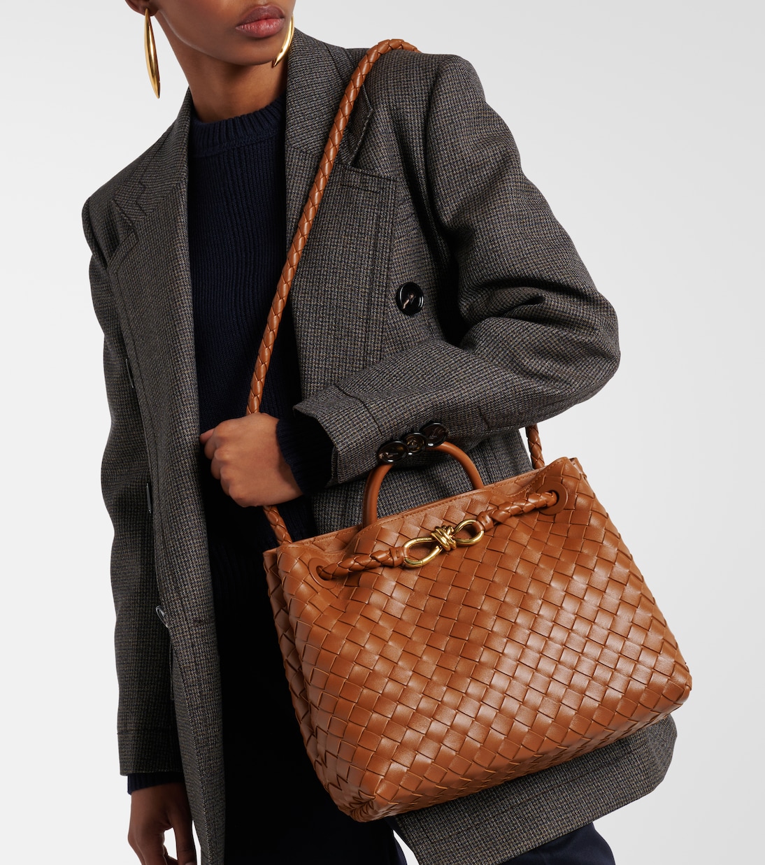 Bolso Andiamo de piel Intrecciato | Bottega Veneta