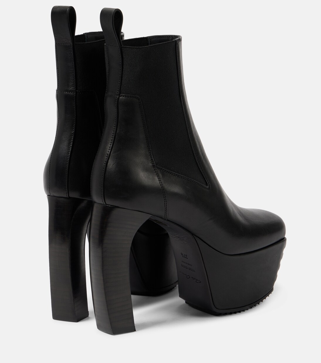 Ankle Boots Porterville Beatle Banana aus Leder | Rick Owens