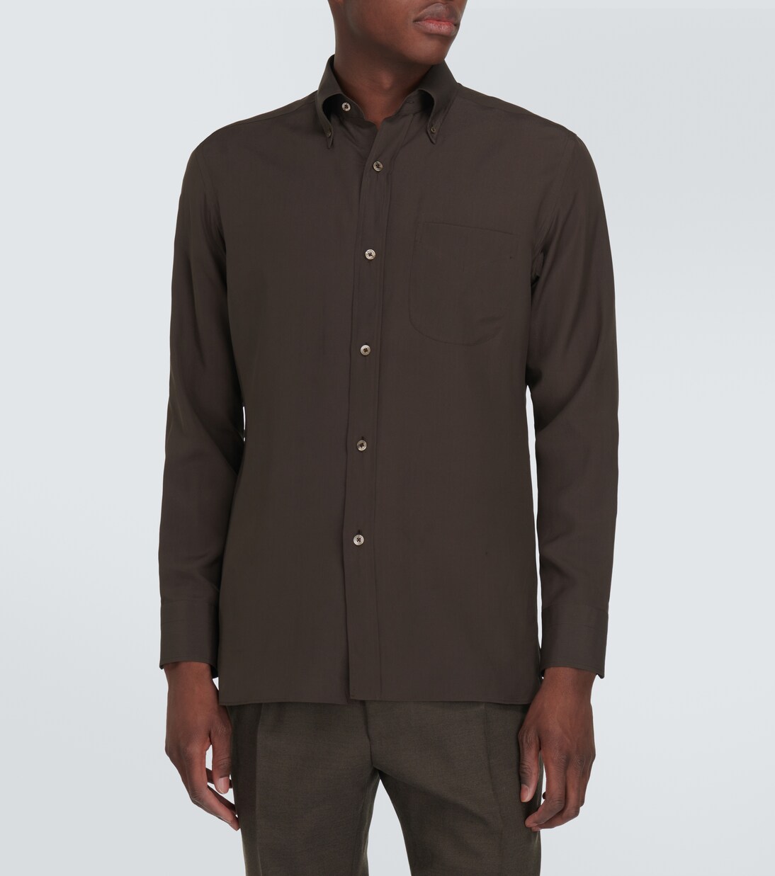 Camicia in charmeuse di seta | Tom Ford