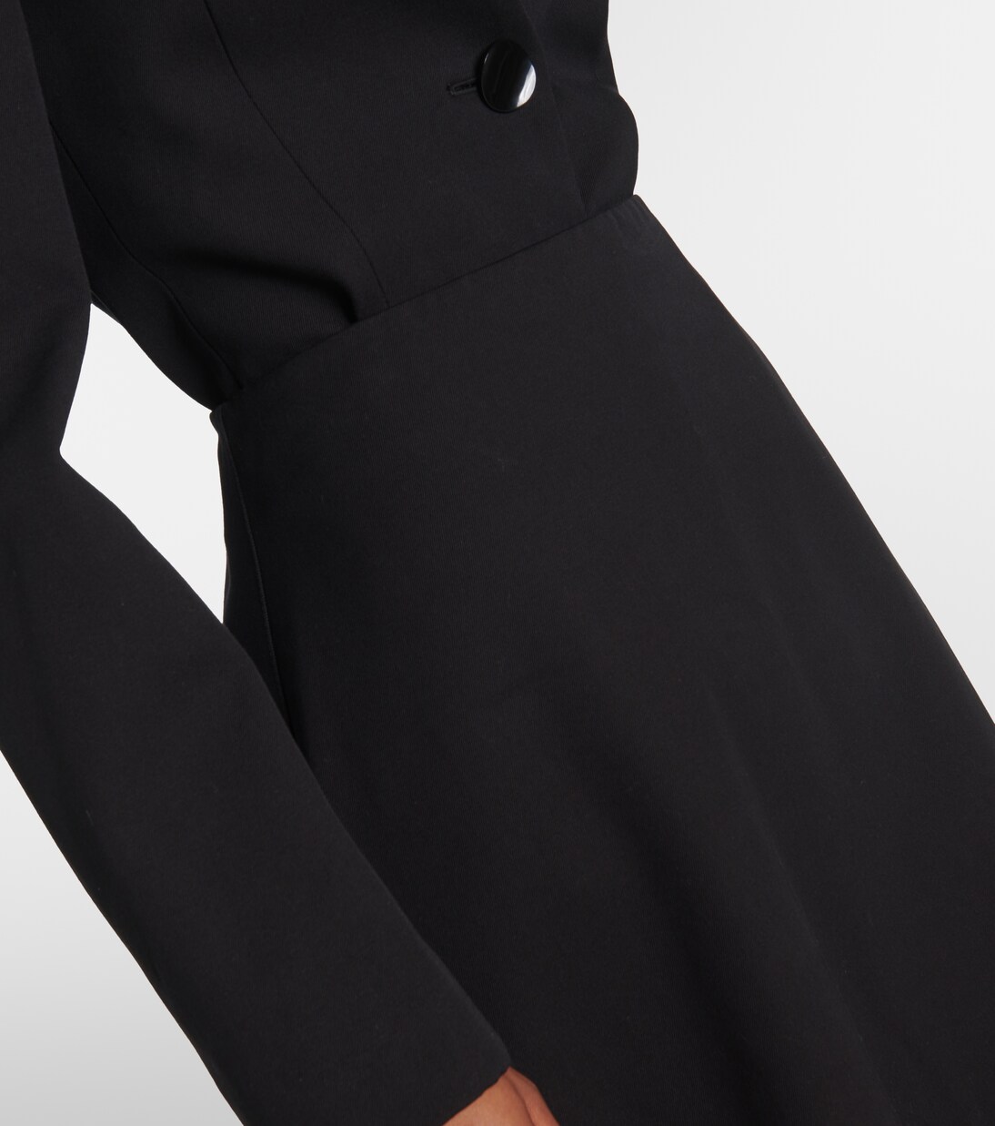 Skye cotton and wool midi skirt | Fforme