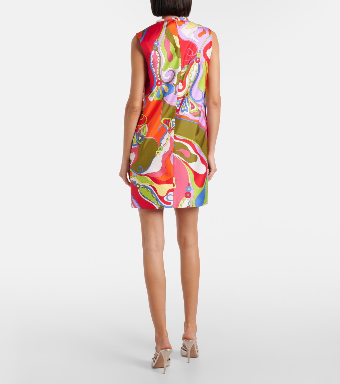 Minikleid Orchidee aus Seiden-Twill | Pucci