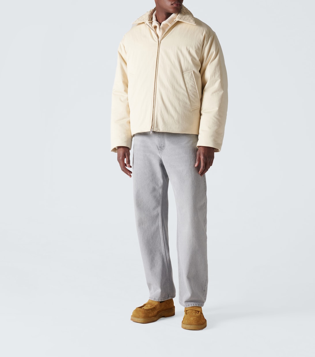 Loafers Haddock aus Veloursleder | Bottega Veneta