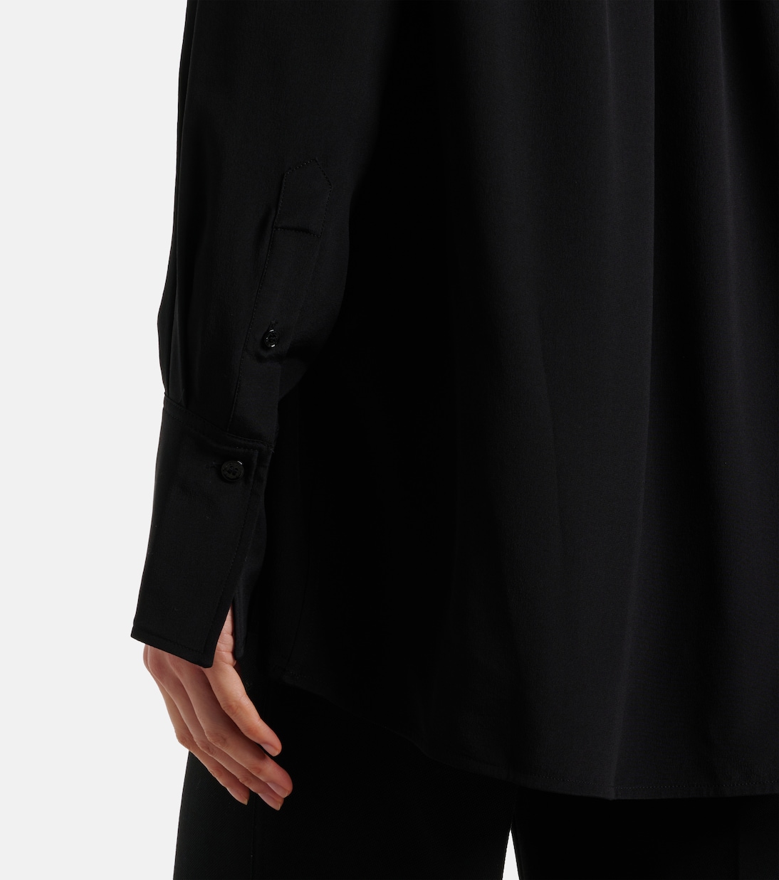 Schluppenbluse aus Seide | Victoria Beckham