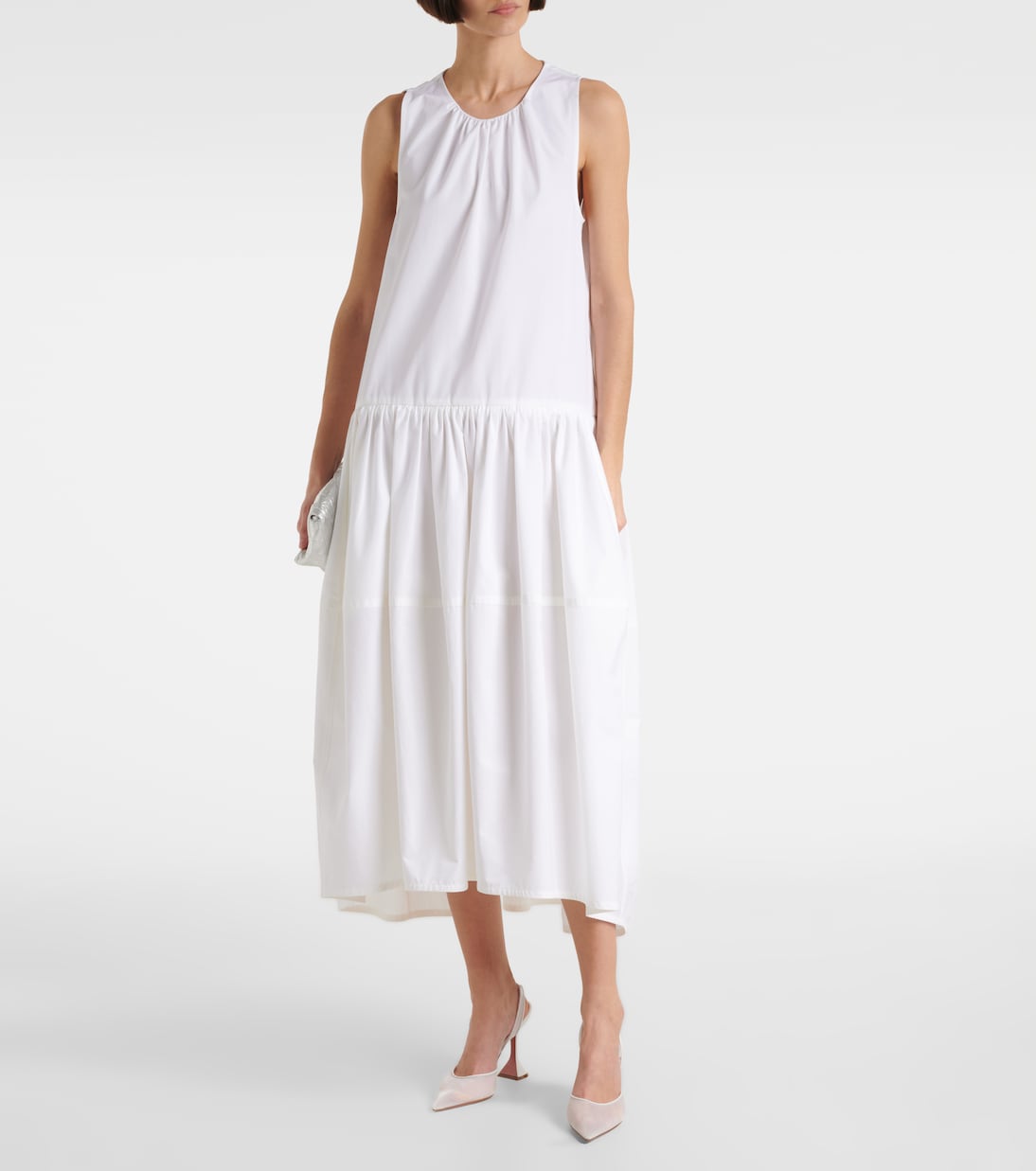 Holli mesh slingback pumps | Amina Muaddi