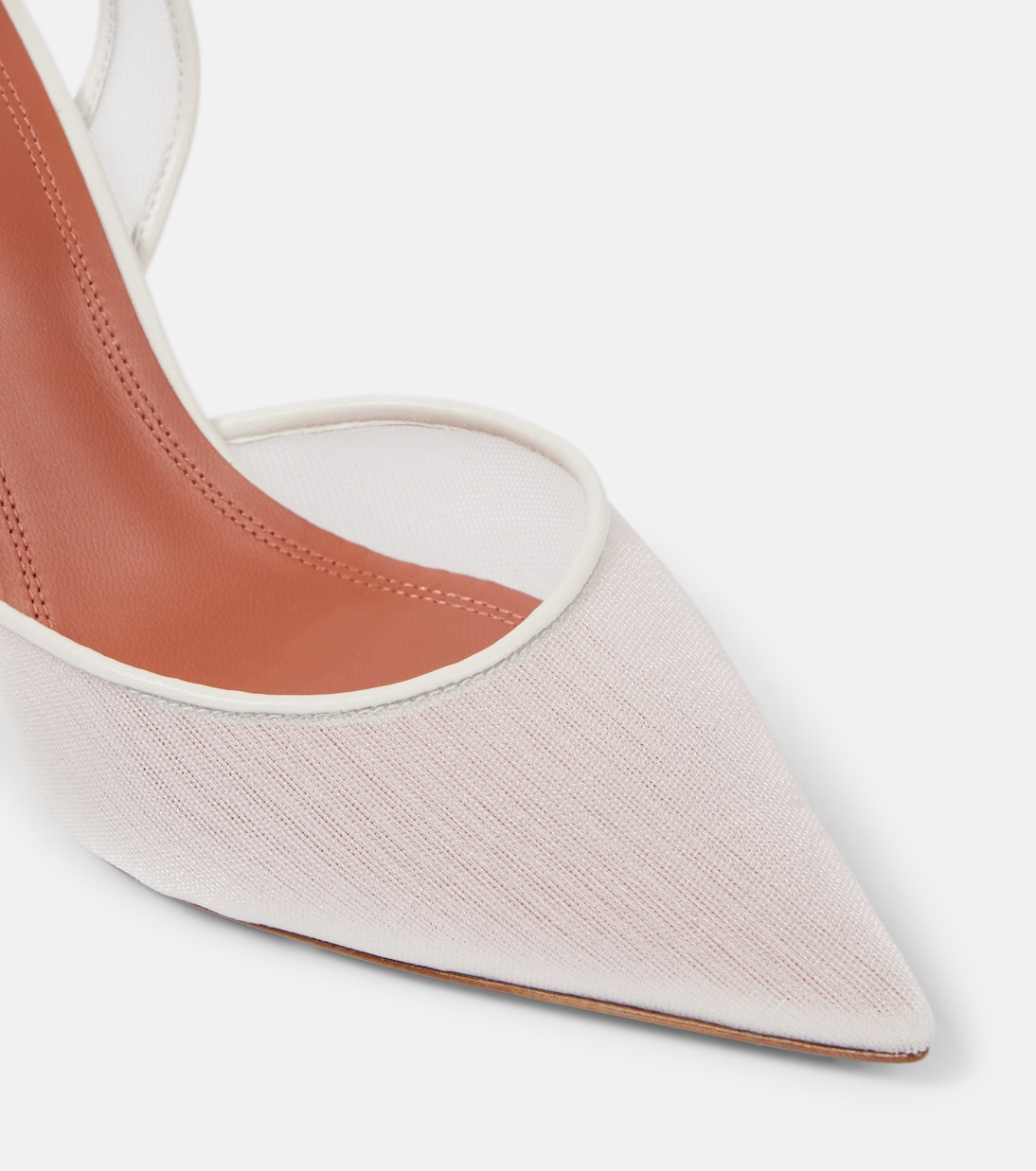 Holli mesh slingback pumps | Amina Muaddi