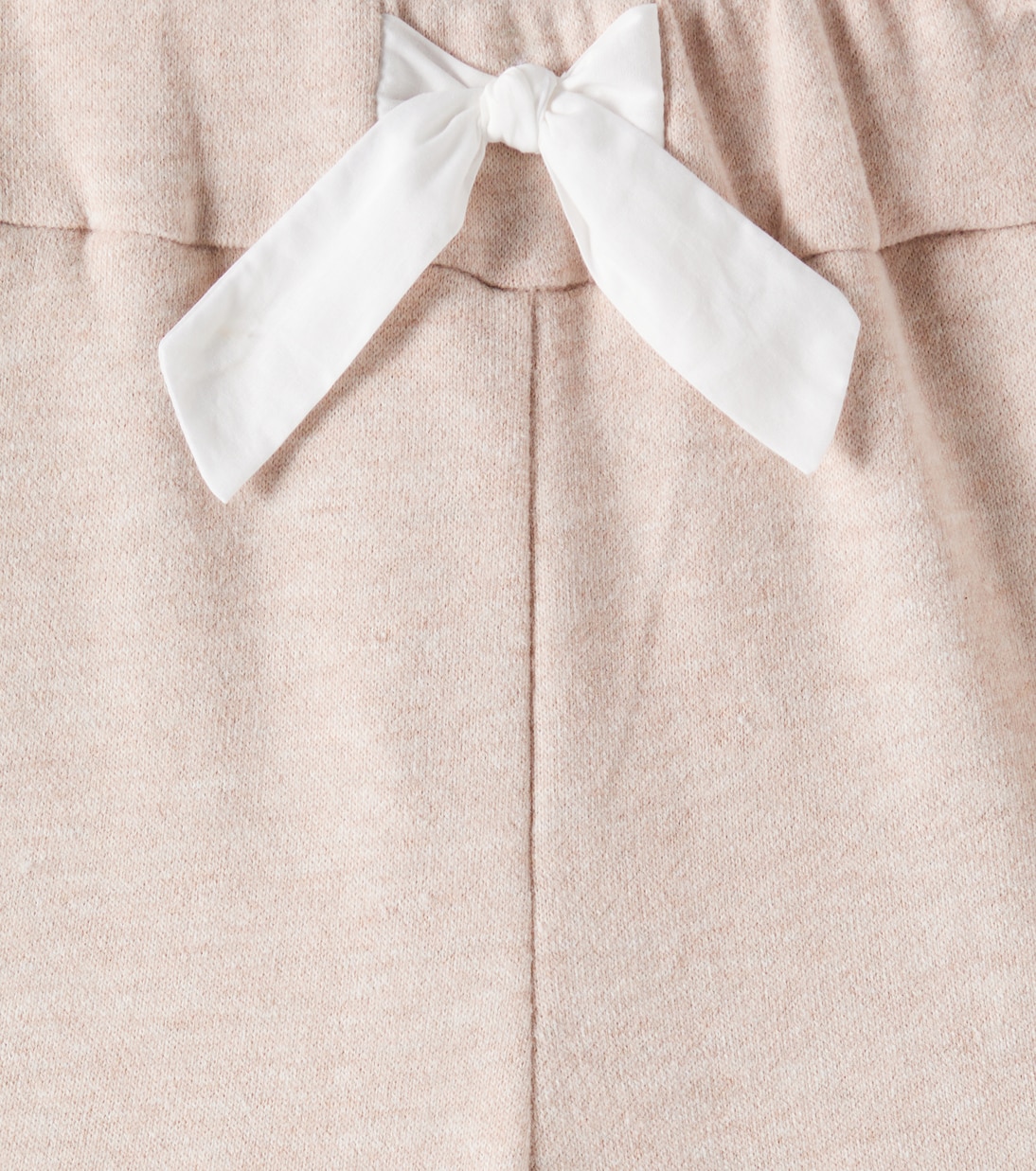 Embroidered cotton jersey shorts | Chloé Kids