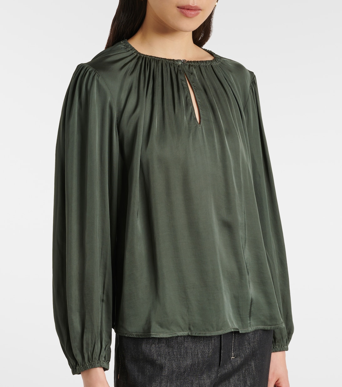Top Riona aus Satin | Velvet