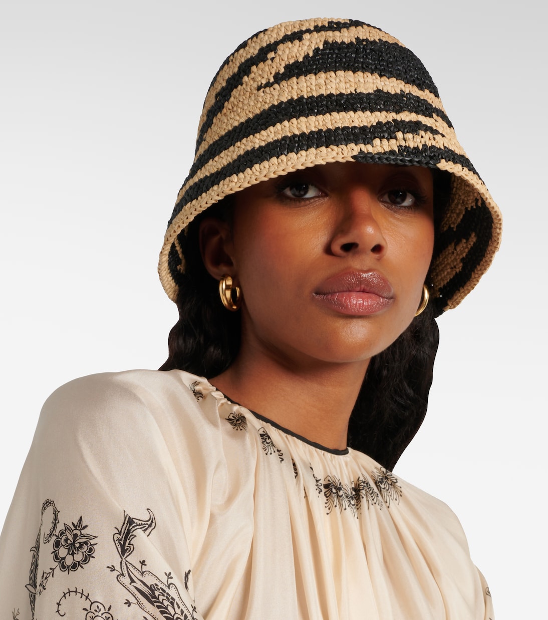 Raffia bucket hat | Zimmermann