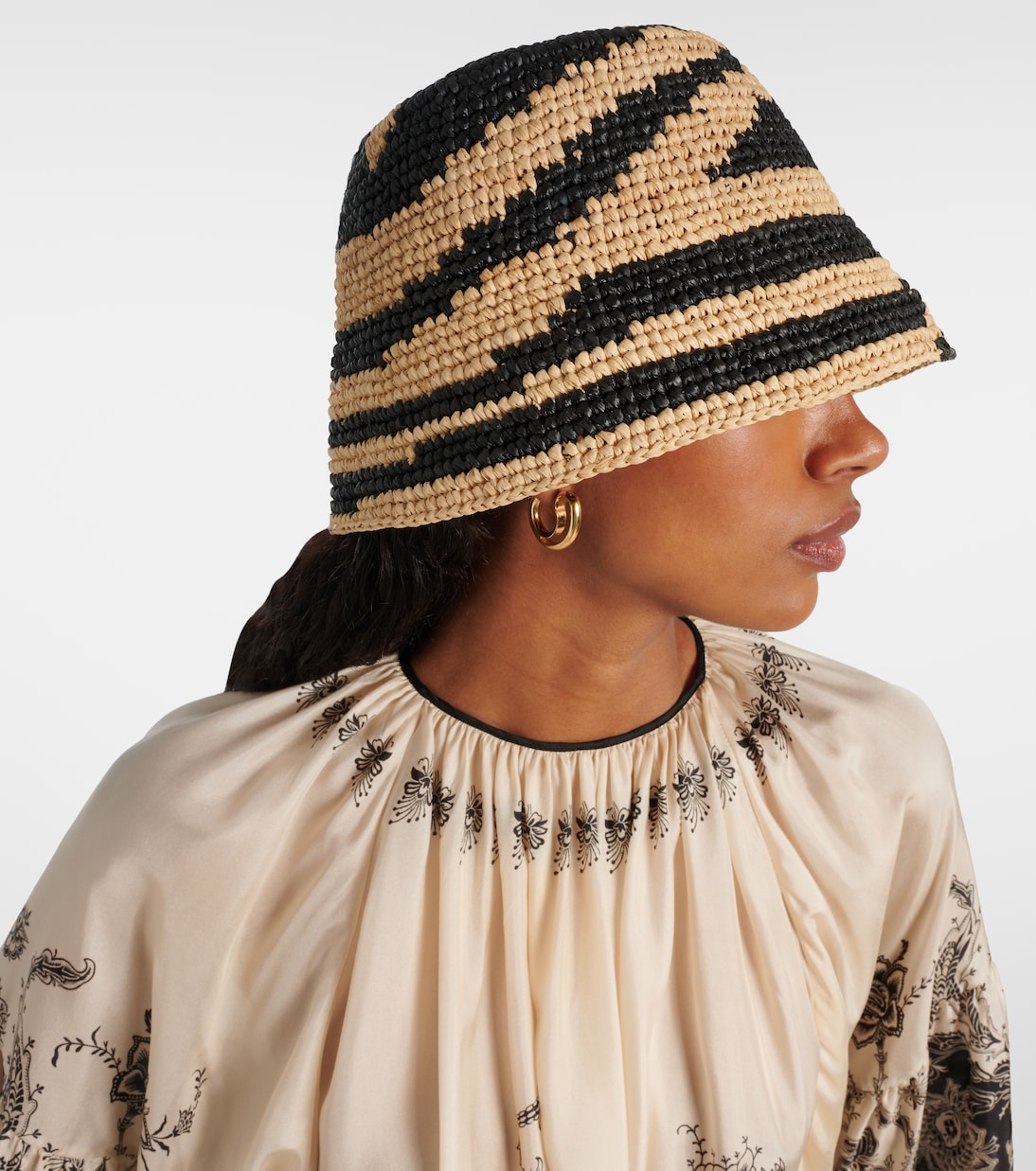 Raffia bucket hat | Zimmermann